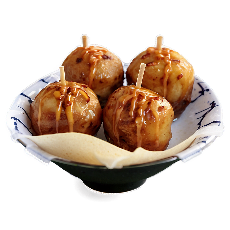 Japan Street Food Takoyaki Png 06112024