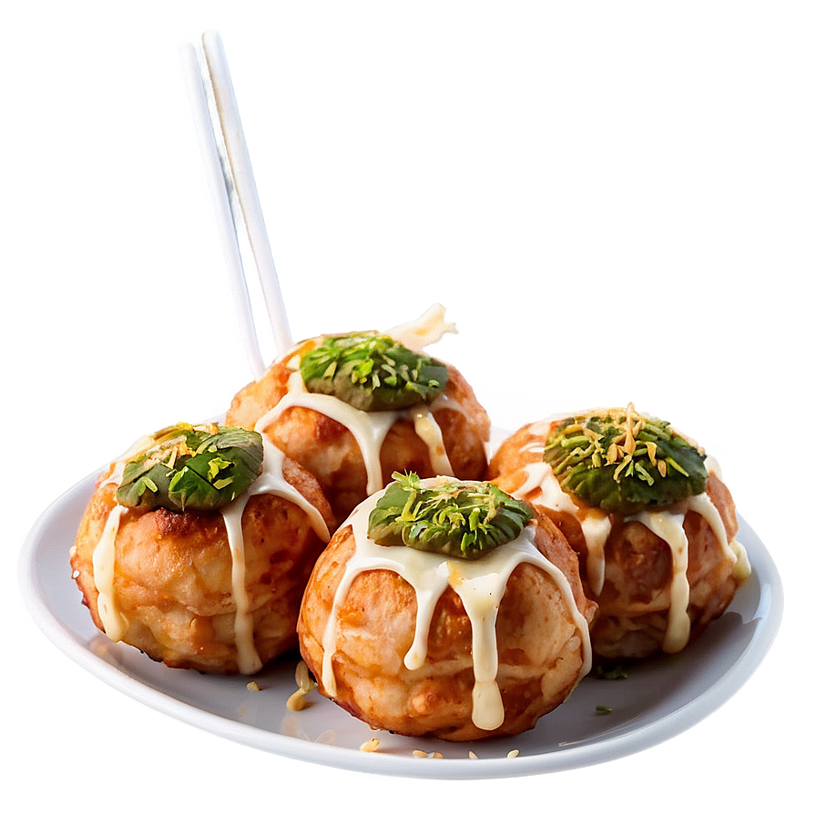 Japan Street Food Takoyaki Png Bds79