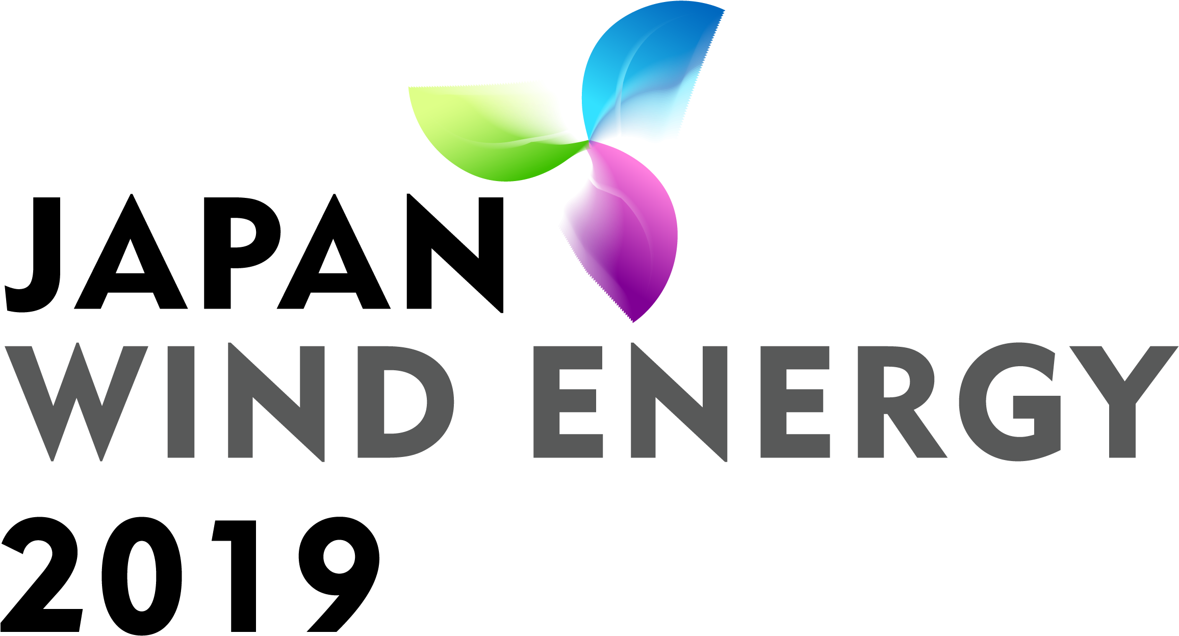 Japan Wind Energy2019 Logo PNG with transparent background