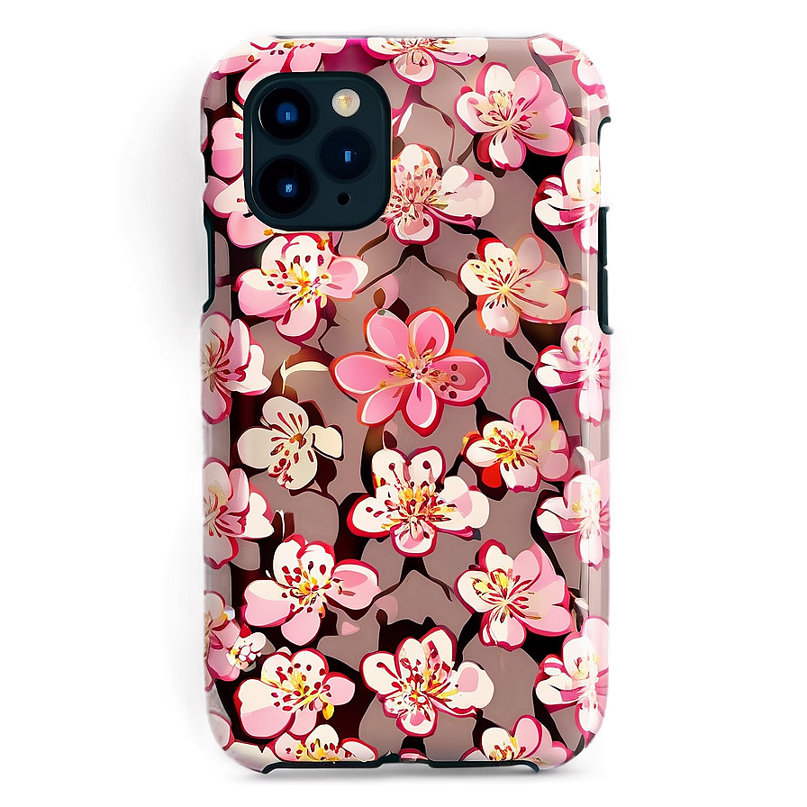 Japanese Cherry Blossoms Phone Case Png Scb47