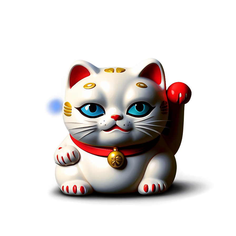 Japanese Lucky Cat Vector Png Uix