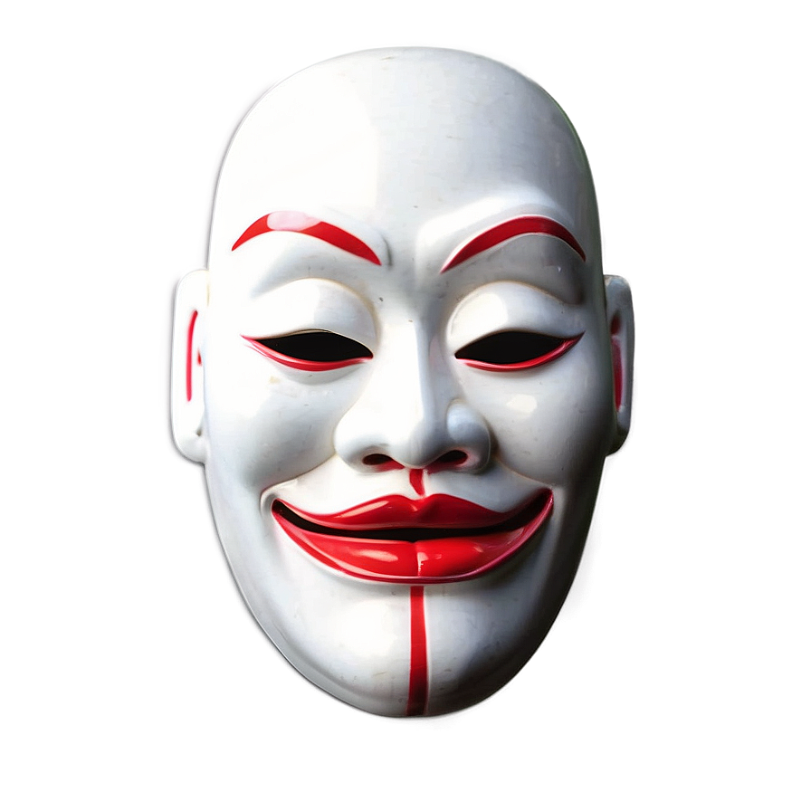 Japanese Noh Theatre Mask Png 27