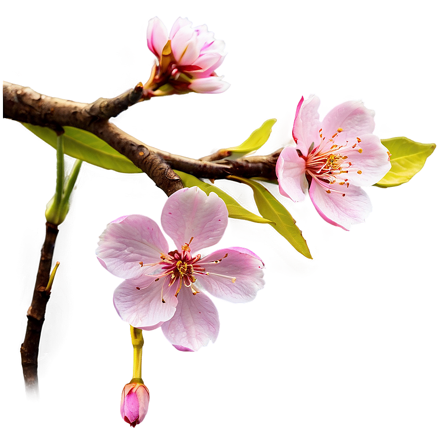 Japanese Sakura Flower PNG 24 PNG image with a transparent background, free high-resolution download