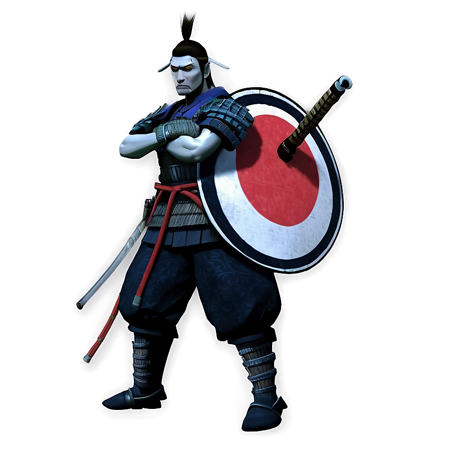 Japanese Samurai PNG 05212024 PNG with transparent background