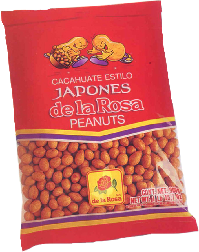 Japanese Style Peanuts De La Rosa Package