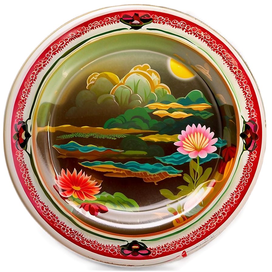 Japanese Style Plates Png Iay