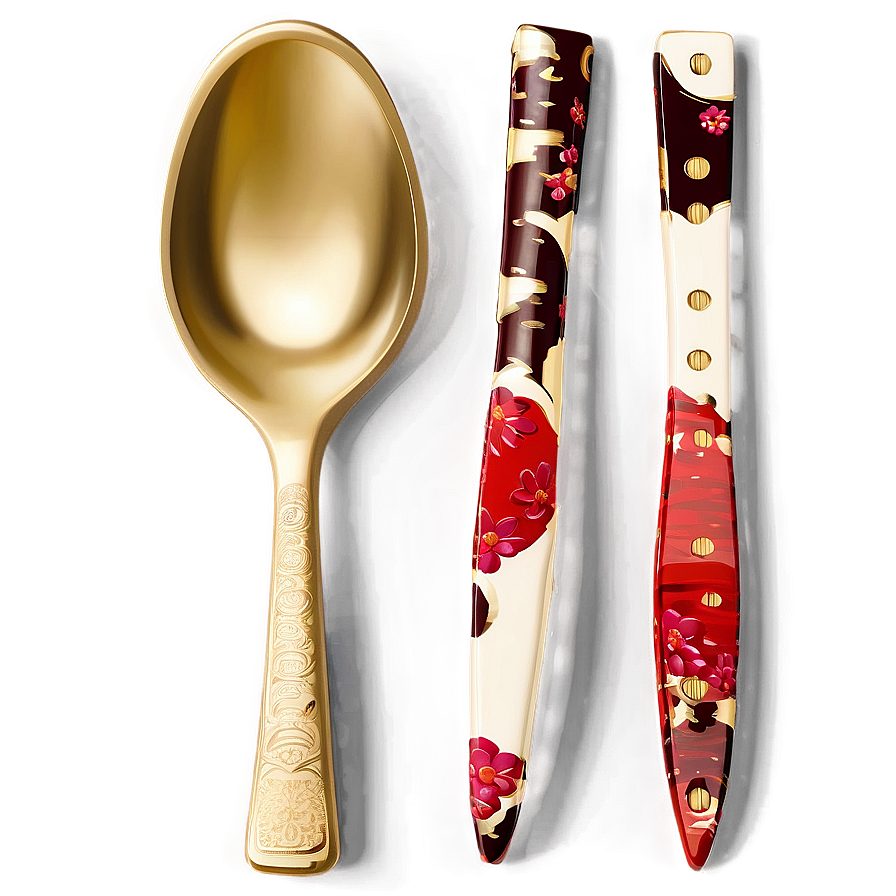 Japanese Style Teaspoon Png Wgq