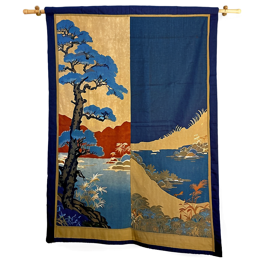 Japanese Tapestry Png Cbj