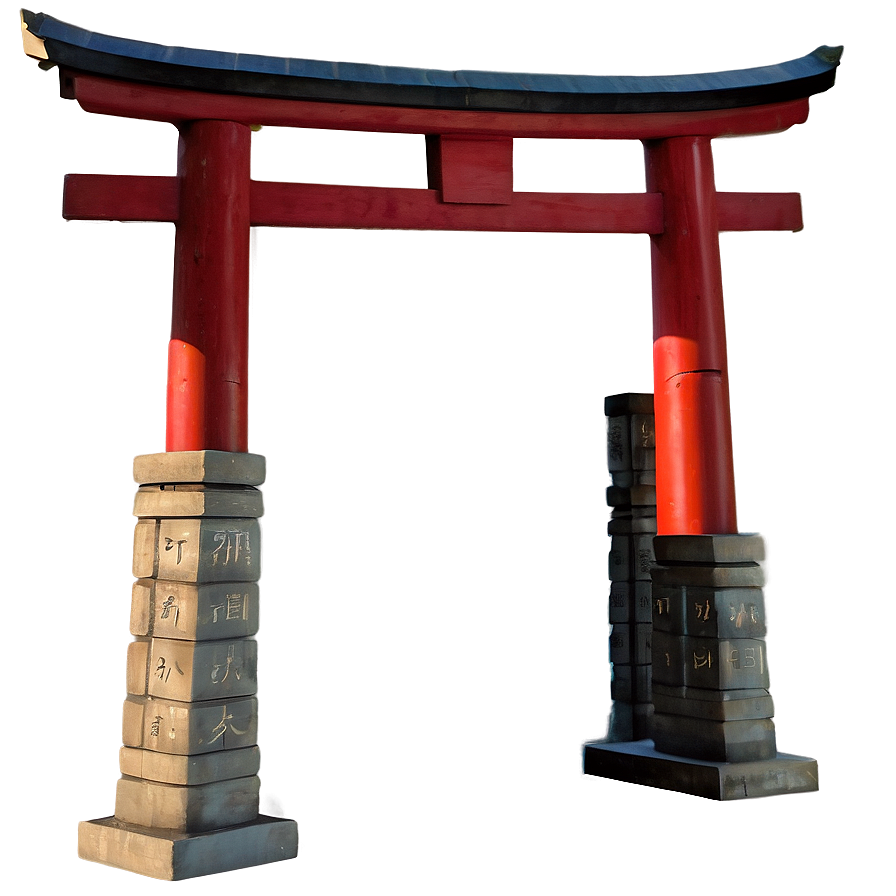 Japanese Temple Gate Torii Png Okp16