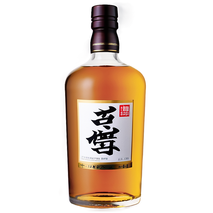 Japanese Whisky Bottle Png 53