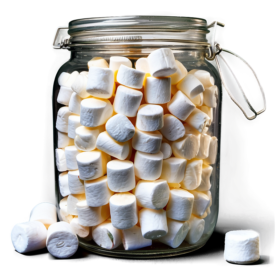 Jar Of Marshmallows Png 69