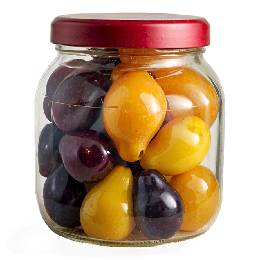 Jar Of Preserved Fruit Png Gru