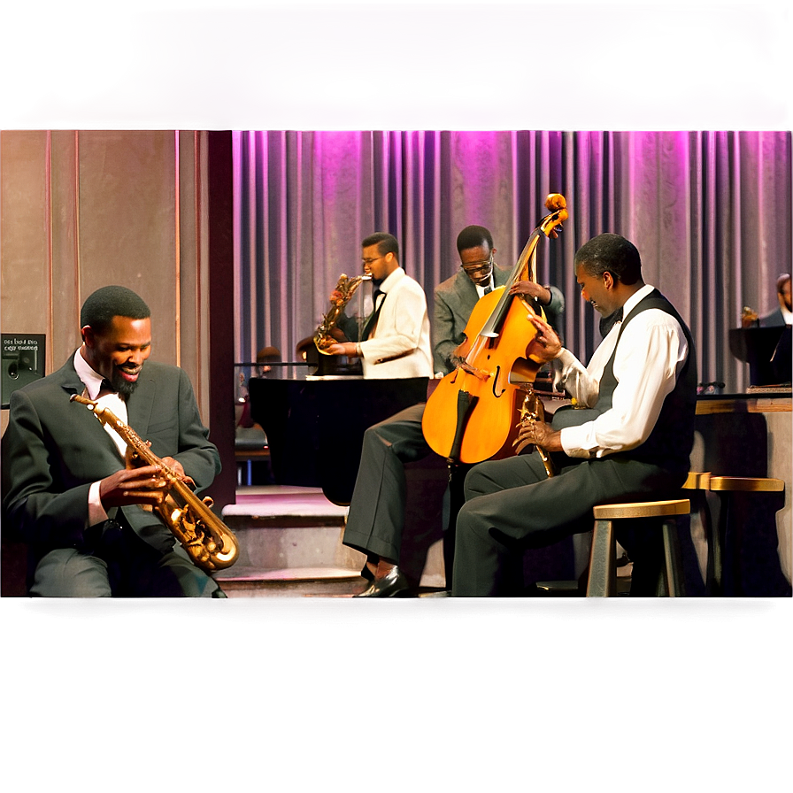 Jazz Club Scene PNG 06122024 PNG with transparent background