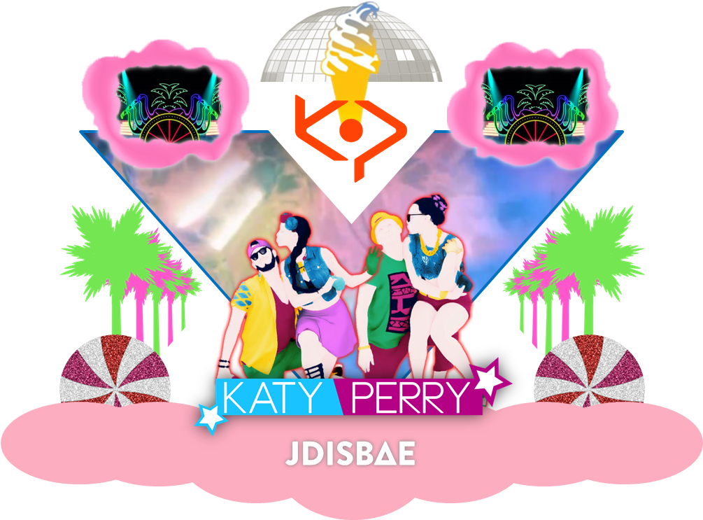 Jdisbae Katy Sticker - Katy Perry, HD Png Download PNG with transparent background