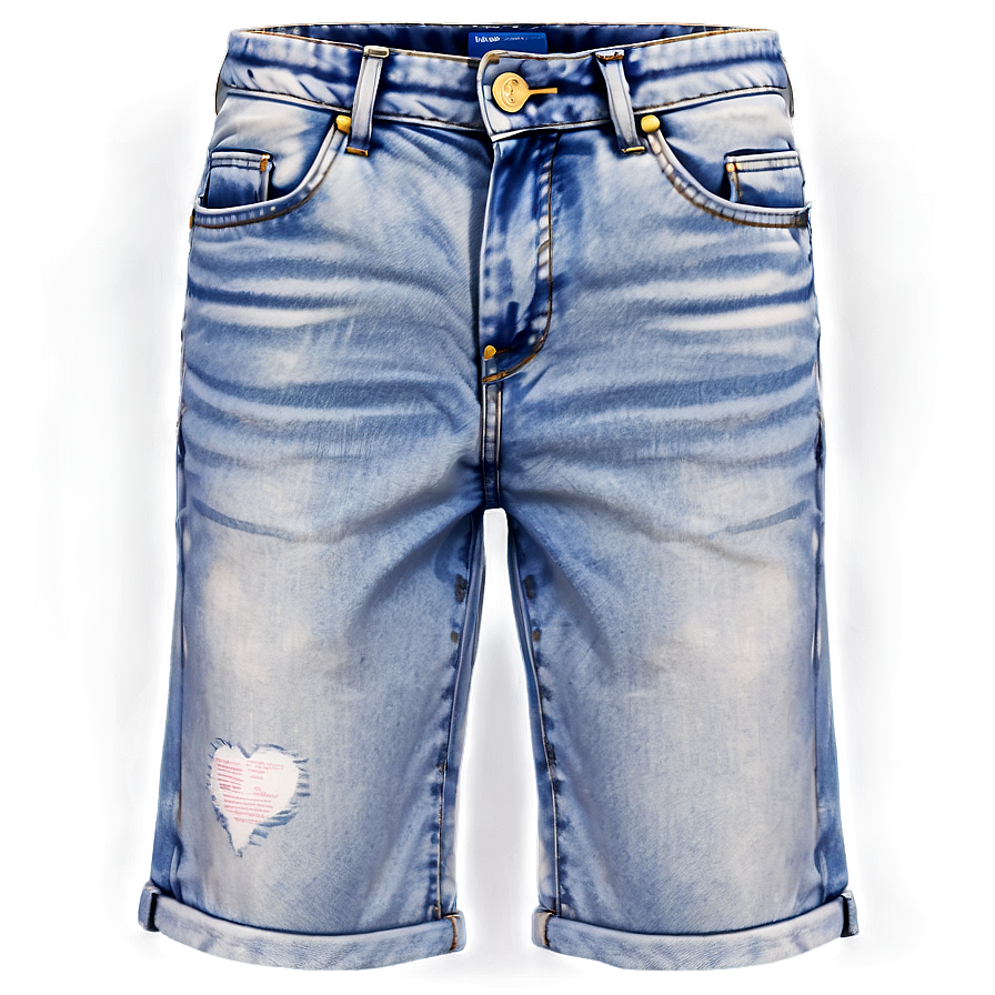 Jean Shorts Design Png 39