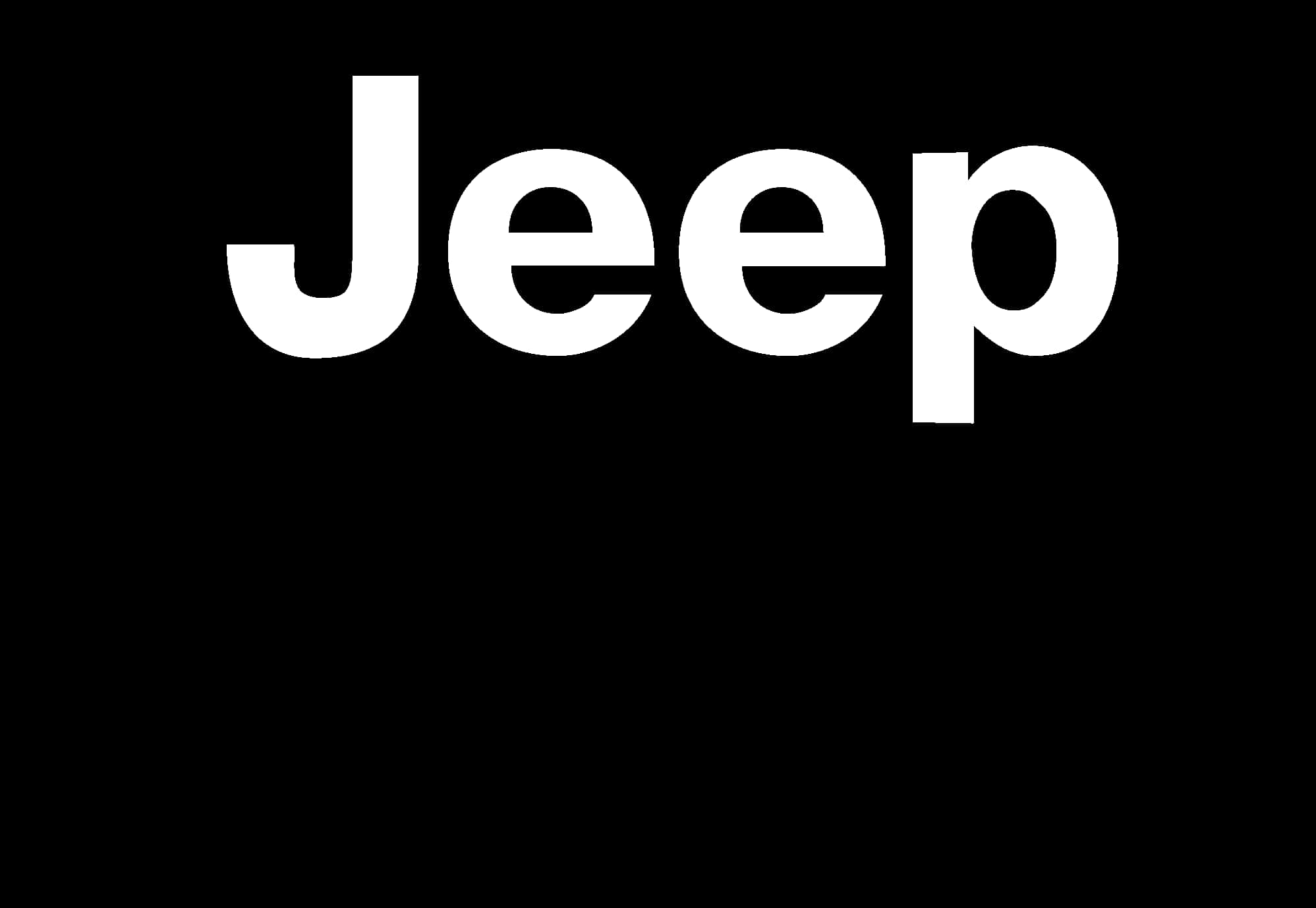 Jeep Brand Logo Black Background