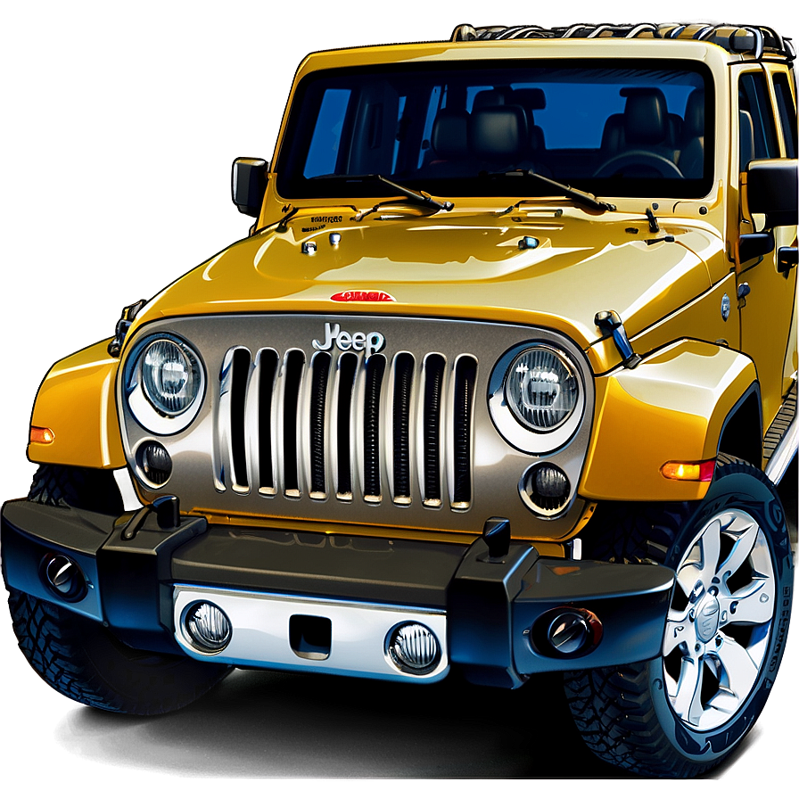 Jeep Grill Sketch Png 06272024