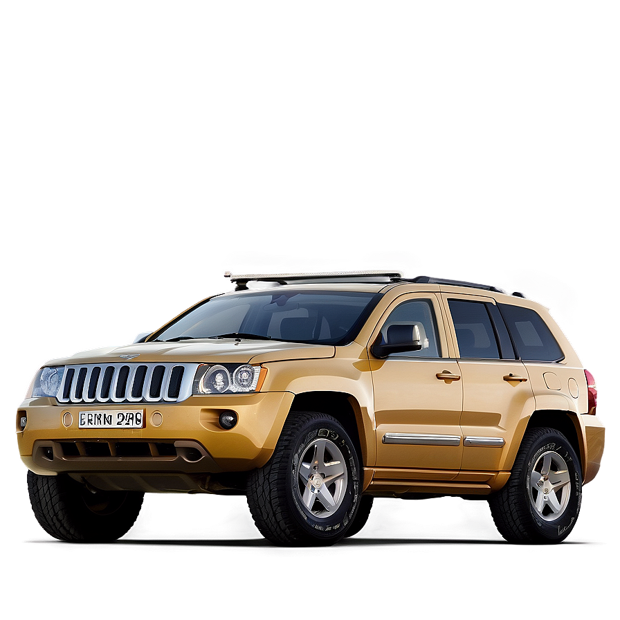 Jeep In Desert Landscape Png Coh