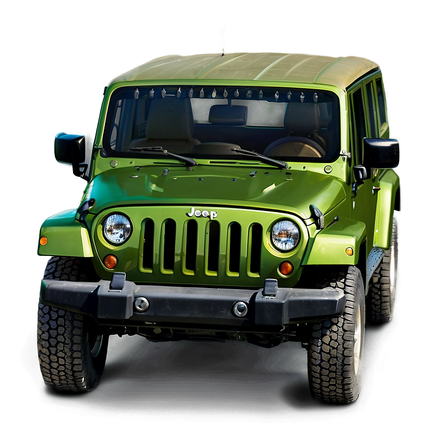 Jeep Through Jungle Trail Png Bls49