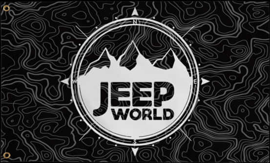 Jeep World Logoon Abstract Background