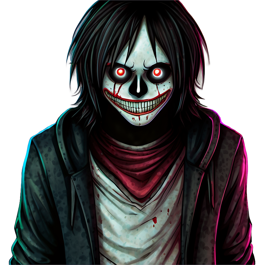 Jeff The Killer In The Dark Png 06252024