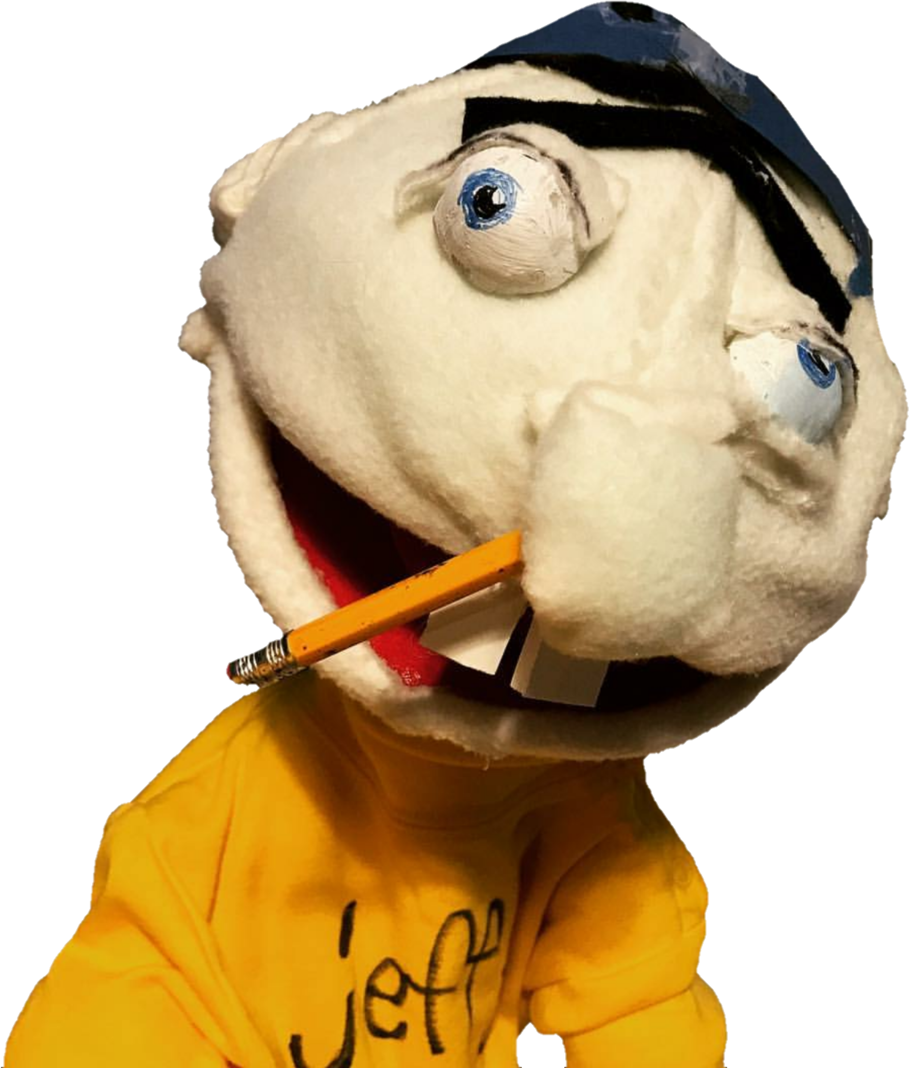 Jeffy Puppet With Pencilin Nose