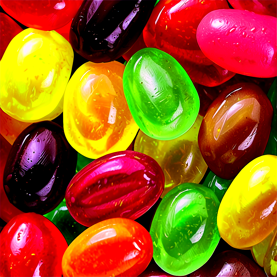 Jelly Beans Closeup Png 06292024