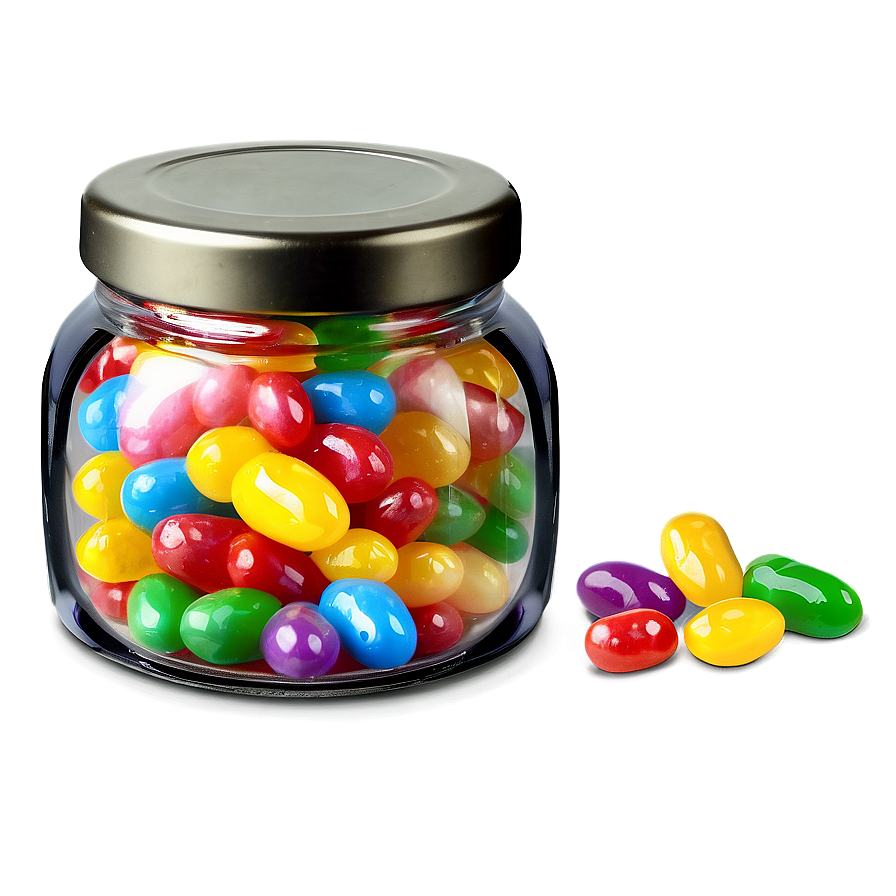 Jelly Beans In Jar Png Xmq46