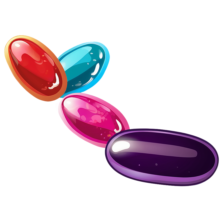 Jellybean Illustration Png Jkw54