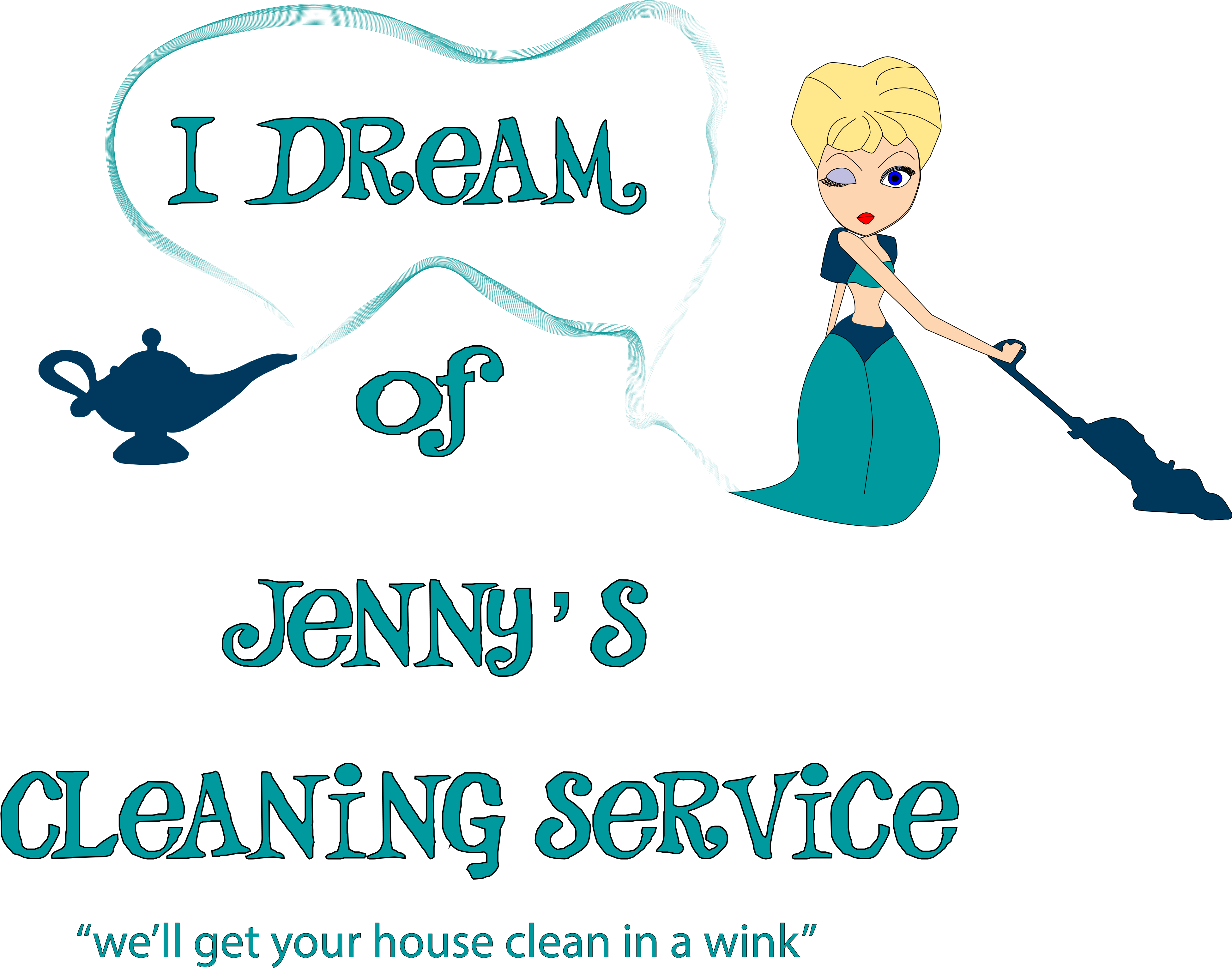 Jennys Cleaning Service Logo