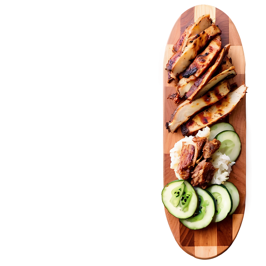 Jerk Chicken Charcuterie Board Png 06282024