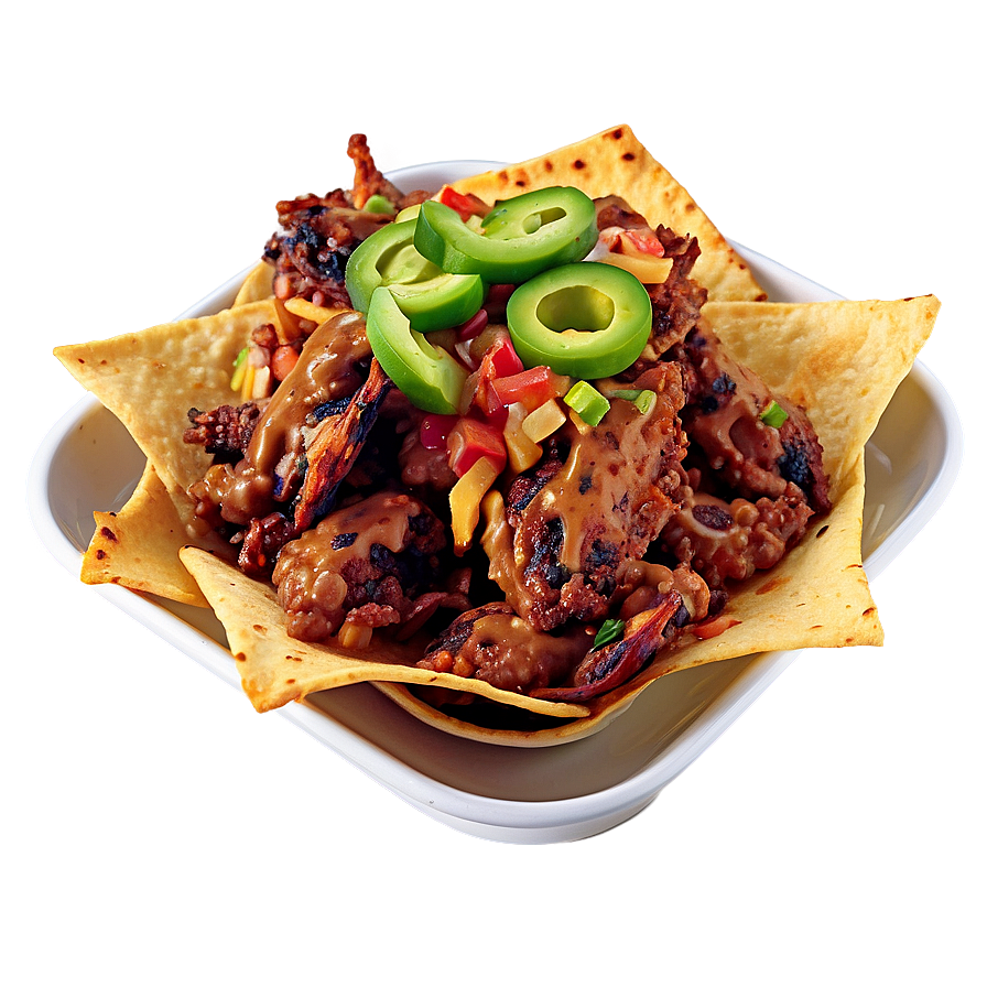 Jerk Chicken Nachos Snack Png Xxb65