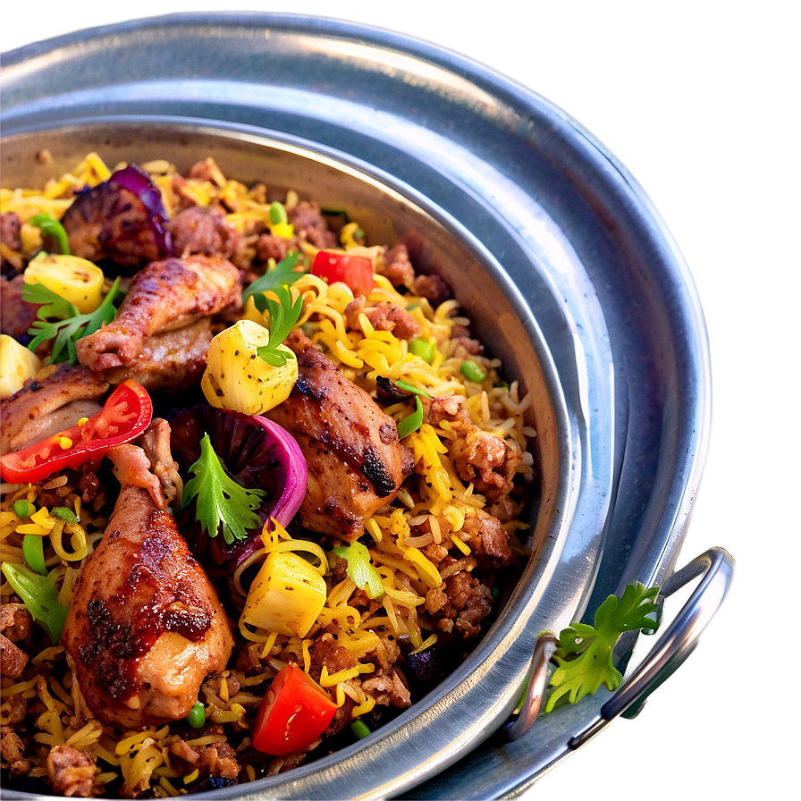 Jerk Chicken Paella Fusion Png 79