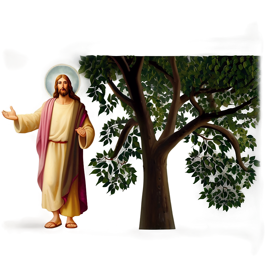 Jesus And Zacchaeus Png 05032024