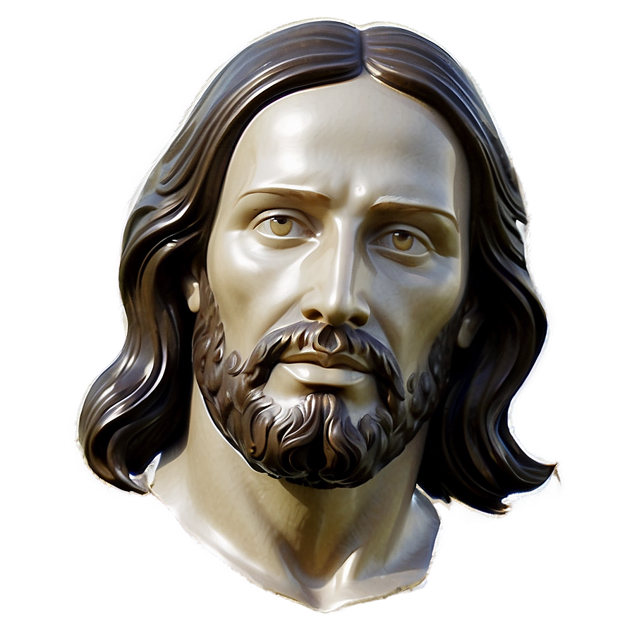 Jesus Christ Savior Face Png 06292024