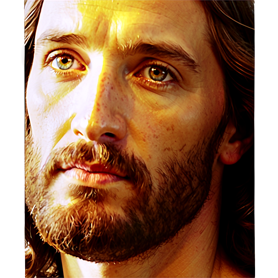 Jesus Face In Light Png 06292024