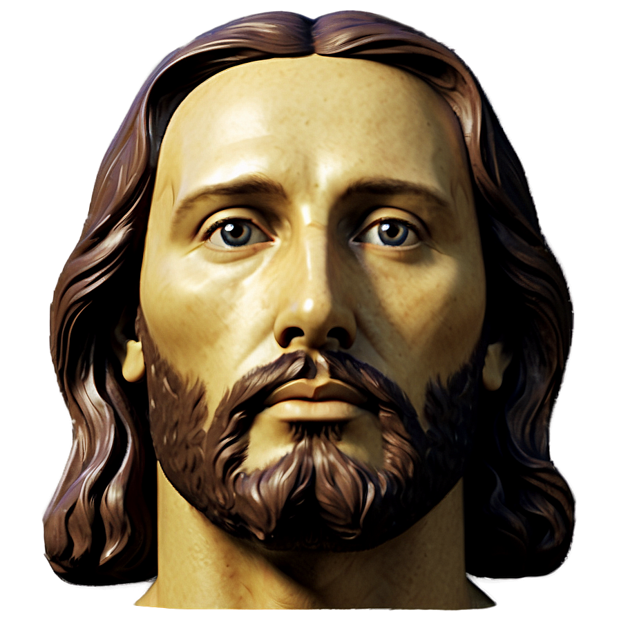 Jesus Face Masterpiece Png Bds55