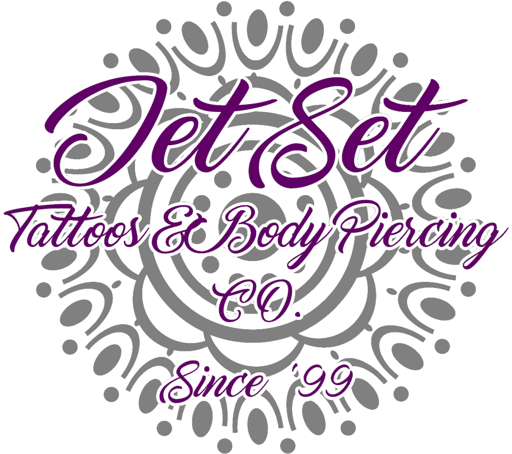 Jet Set Tattoos Body Piercing Logo