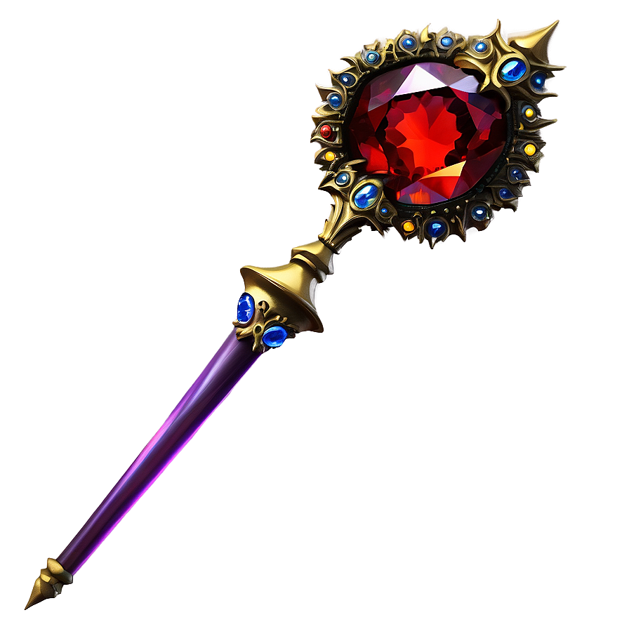 Jeweled Scepter Png Xkm