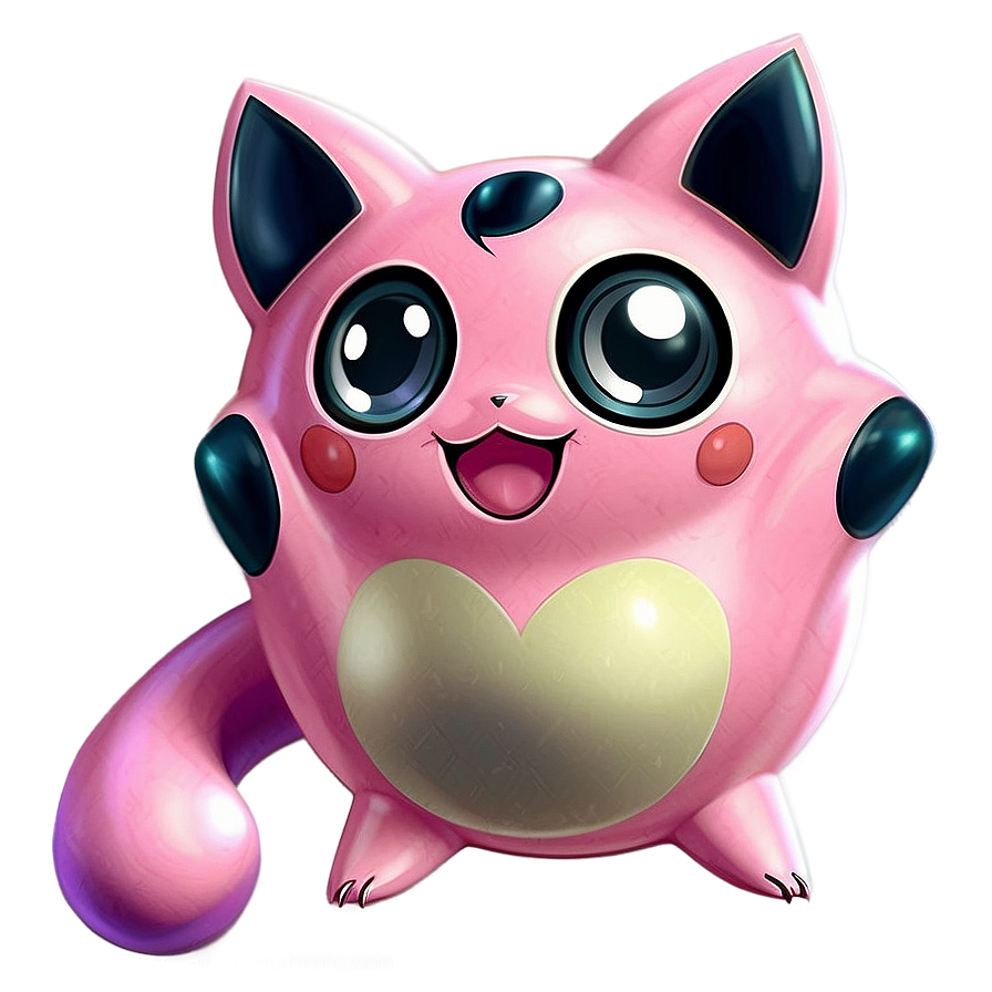 Jigglypuff Pokemon PNG 20 PNG with transparent background