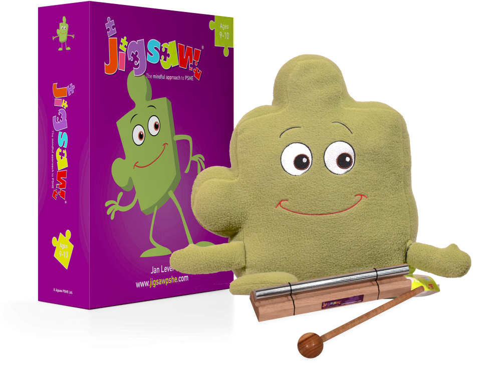 Jigsaw Puzzle Character Puppetand Box