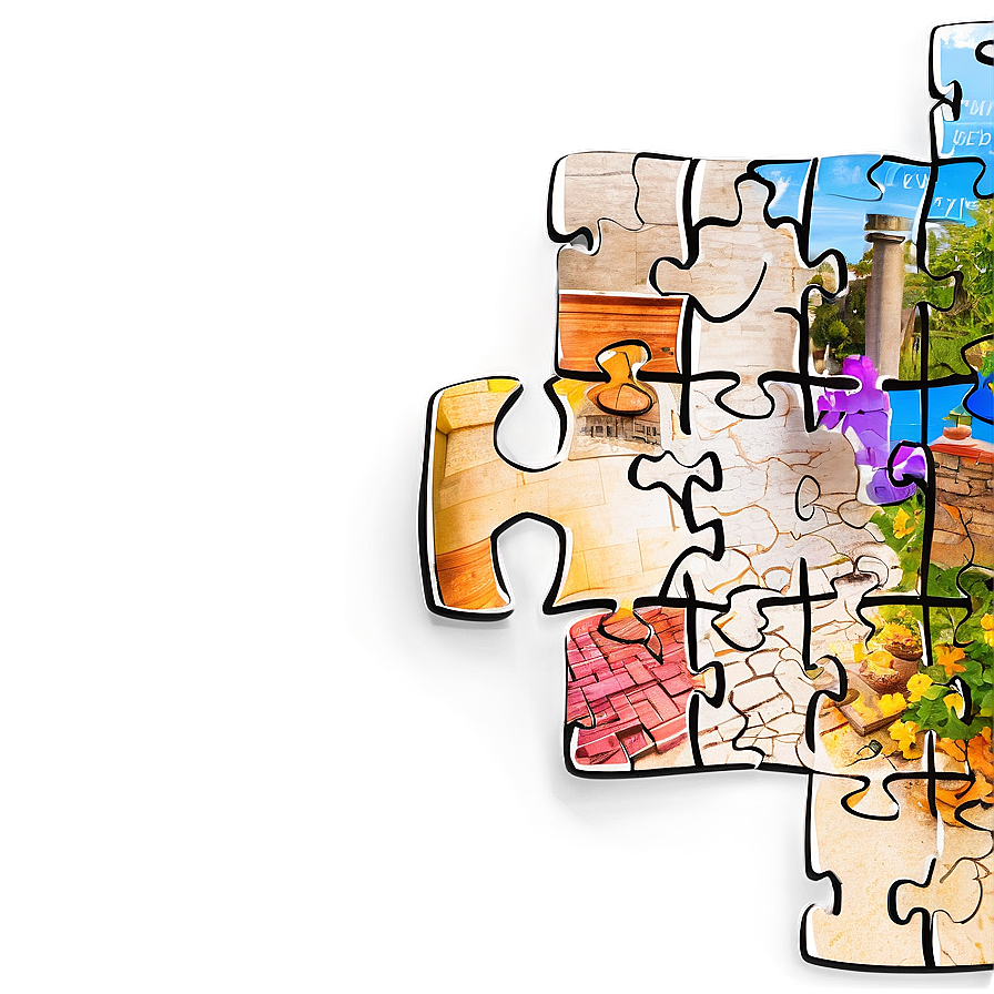 Jigsaw Puzzle Map Png 06112024