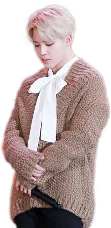 Jiminin Elegant Attire PNG with transparent background