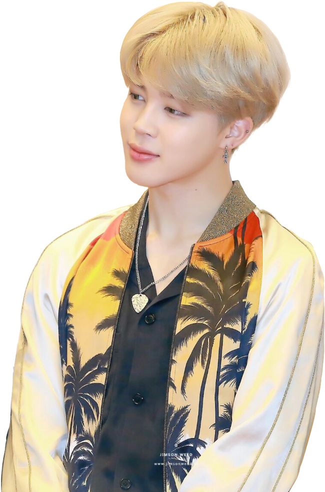 Jiminin Tropical Shirt PNG with transparent background