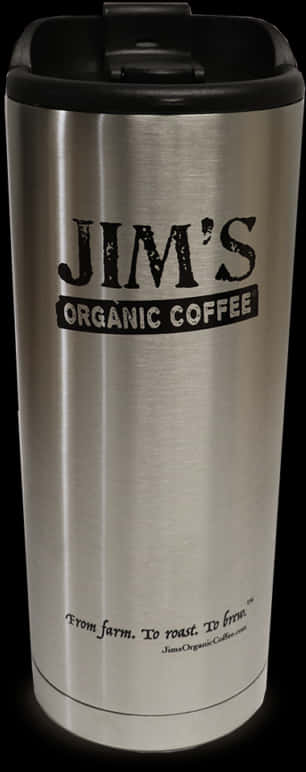 Jims Organic Coffee Tumbler