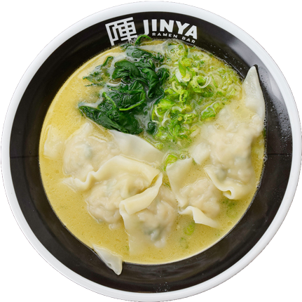 Wonton Chicken Ramen PNG image with a transparent background, free high-resolution download