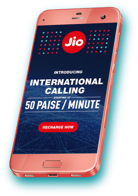 Jio International Calling Advert Mobile