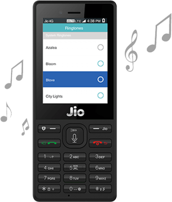 Jio Phone Ringtones Settings