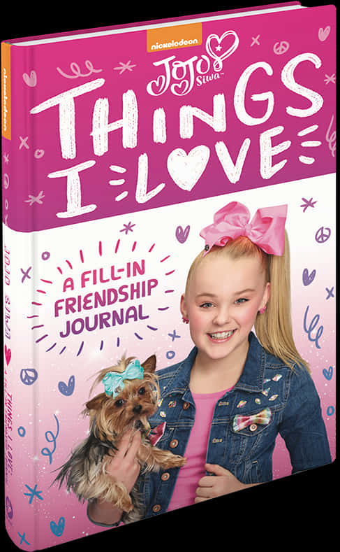 Jo Jo Siwa Things I Love Journal Cover