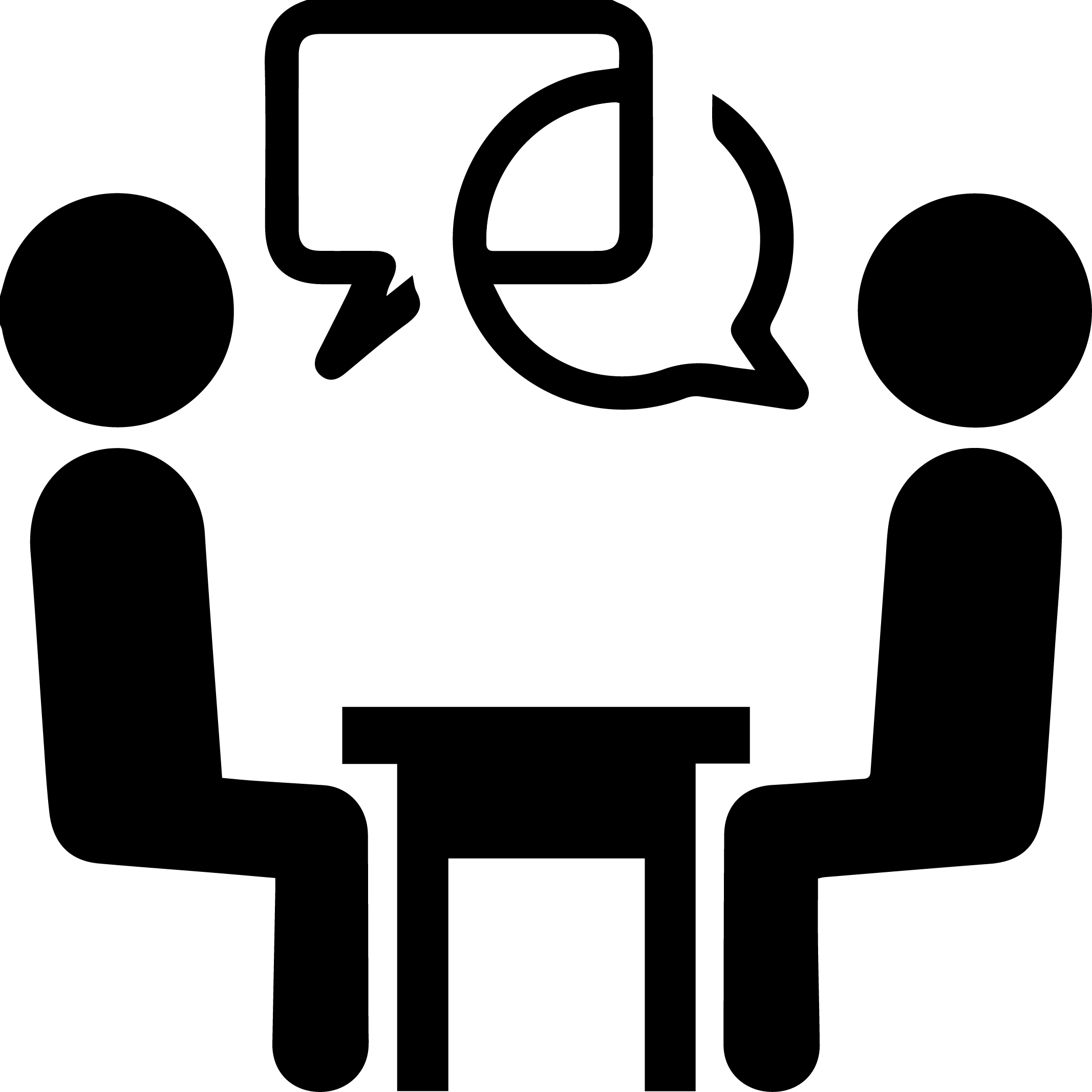 Interview Png Transparent Images - Interview Clipart Black And White, Png Download PNG image with a transparent background, free high-resolution download